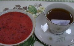 Джем из красной смородины холодным способом