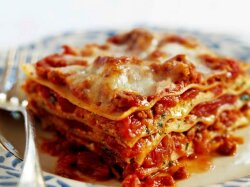 Лазанья с фаршем из армянского лаваша