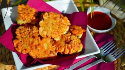 Цветная капуста в яично-пивном кляре