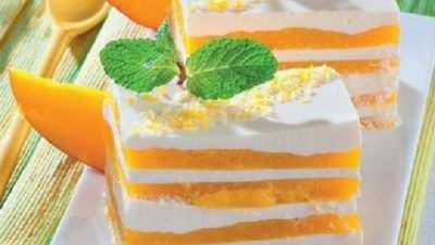 Десерт семифредо «Под солнцем Сицилии»