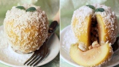 Десертные яблоки «Рафаэлло»