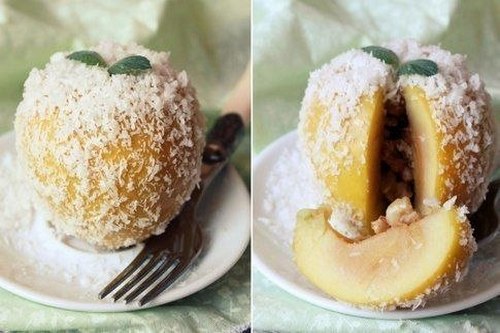 Десертные яблоки «Рафаэлло»