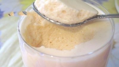 Десертный персиковый мусс