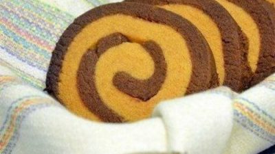 Десертный рулет «День и ночь»