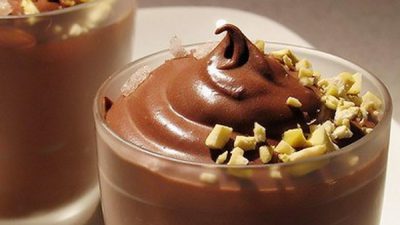 Десертный шоколадный крем с фисташками