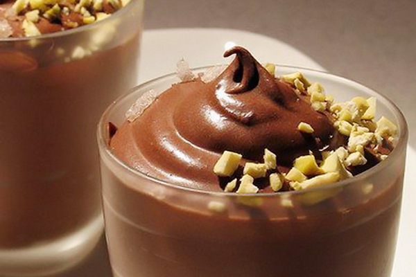 Десертный шоколадный крем с фисташками