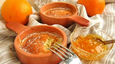 Диетический порционный чизкейк с мармеладом