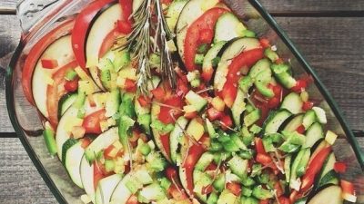 Диетический рататуй с острым перчиком