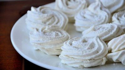 Диетический зефир из творога