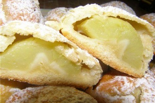 Домашнее печенье «Румяные щечки» с яблоком