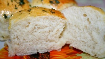 Домашние чесночные пампушки