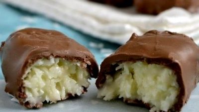 Домашние кокосовые конфеты «Баунти»