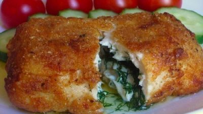 Домашние котлеты по-киевски из куриного филе