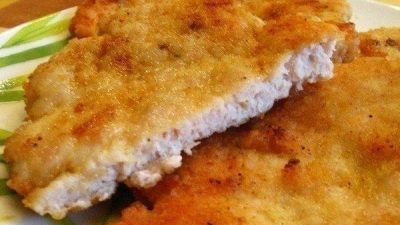 Домашние отбивные из куриного фарша