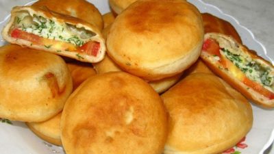 Домашние пирожки «Бомбочки» с брынзой