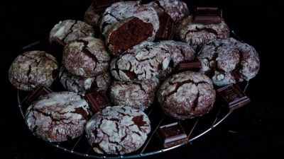 Домашние шоколадные пряники с изюмом