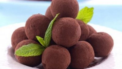 Домашние трюфели с какао