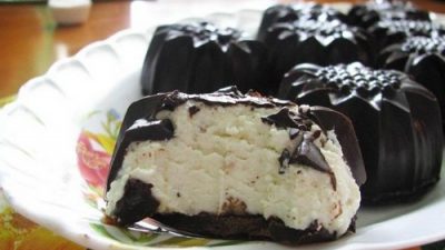 Домашние творожные глазированные сырки