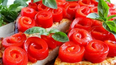 Домашний чизкейк с болгарским перцем