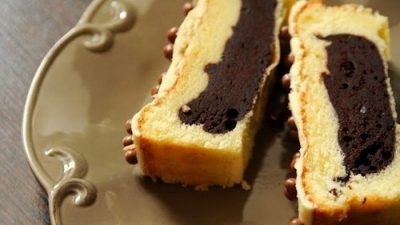 Домашний кекс с йогуртом и какао