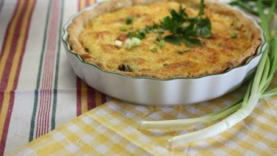 Домашний пирог «Курино-грибной жульен»