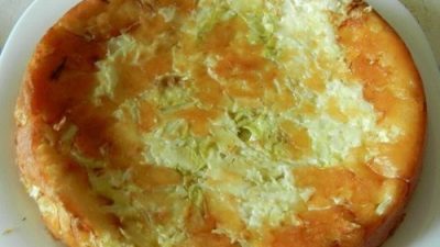 Домашний пирог с капустой для ленивых