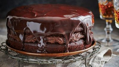 Домашний шоколадный торт из свеклы