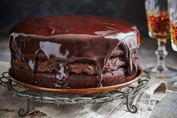 Домашний шоколадный торт из свеклы
