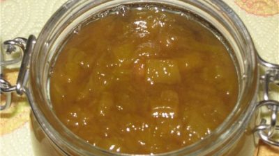 Домашний соус для шашлыка из ревеня