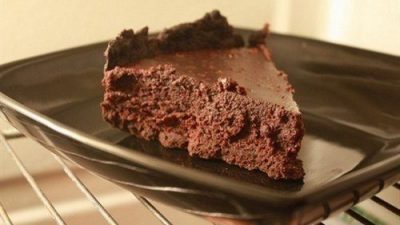 Домашний трюфельный торт с шоколадной начинкой