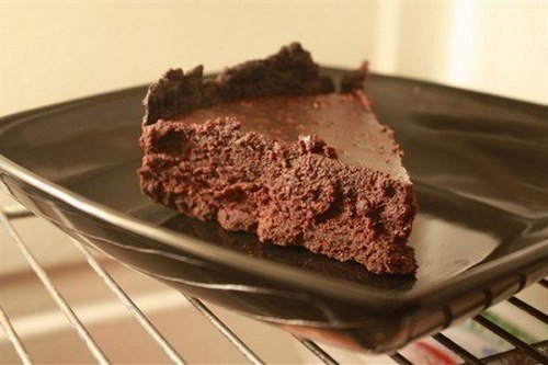 Домашний трюфельный торт с шоколадной начинкой