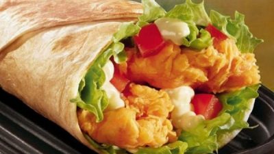 Домашний твист с куриным филе