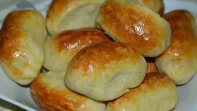 Дрожжевые пирожки-малышки в духовке