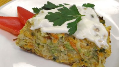 Еврейский овощной кугель