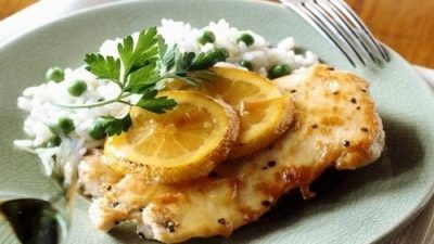 Филе цыпленка в цитрусовом маринаде