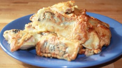 Филе горбуши в кляре по-сахалински