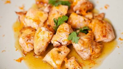 Филе куриное с апельсиновым соусом