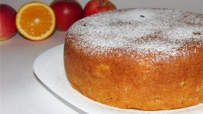 Флорентийский пирог с яблоками