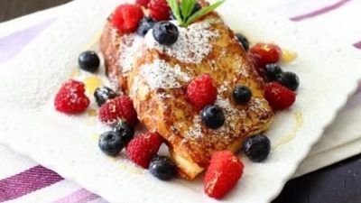 Французские тосты с ванилью и ликером