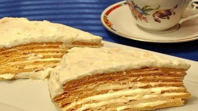 Французский торт «Парижский коктейль»