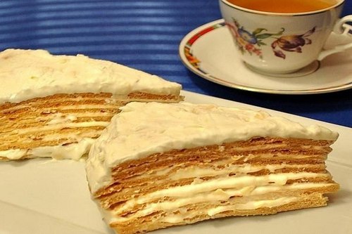 Французский торт «Парижский коктейль»