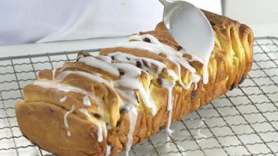 Глазированный апельсиновый хлеб