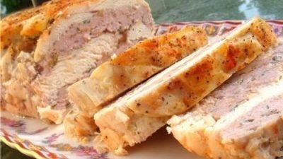 Голландский пудинг из курицы