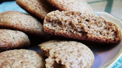 Гречневое печенье с фруктами
