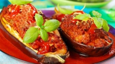 Имам баялды из баклажан и сладкого перца