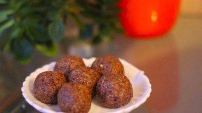 Инжирная халва с миндалем