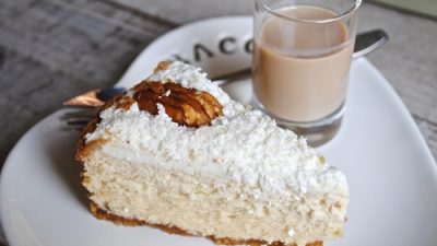 Ирландский чизкейк с орехами пекан