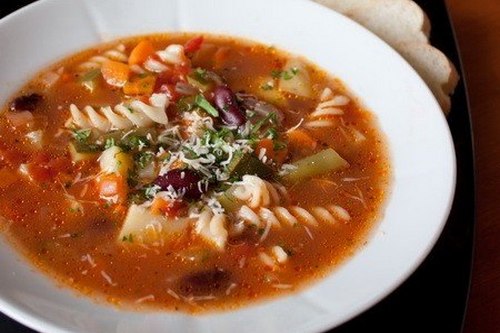 Итальянский суп «Минестроне» в домашних условиях