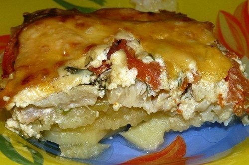 Мойва с картошкой в духовке — рецепт с фото пошагово