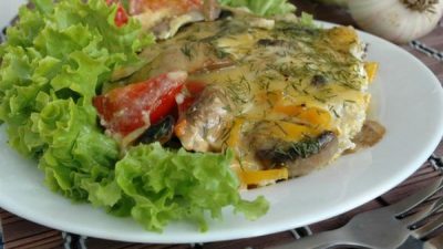 Картофельная фриттата с овощами